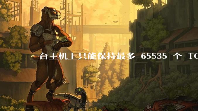 一台主机上只能保持最多 65535 个 TCP 连接吗？